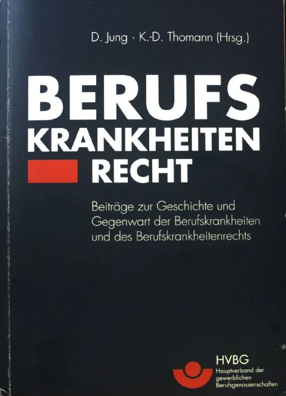 Buchcover „Berufskrankheitenrecht“