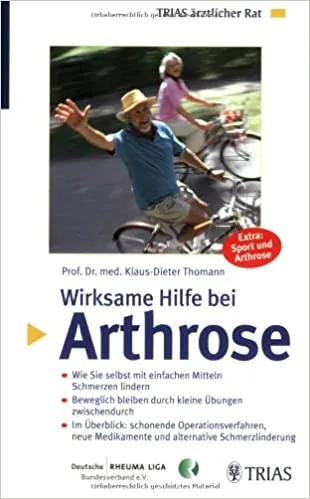 Buchcover „Wirksame Hilfe bei Arthrose“