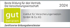 Siegel „gut beraten“ 2024: IVM als zertifizierter Bildungsdienstleister der Versicherungswirtschaft